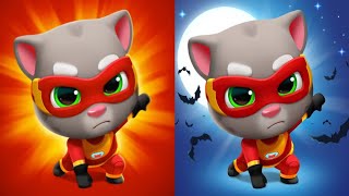 Talking Tom Hero Dash - Hank Vs Tom Chasing Rakoon In Platinum Bosses Seasons Android iOS Gameplay