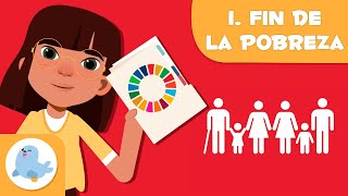 Fin de la pobreza 👨‍👨‍👧‍👦 ODS 1 🌍 Objetivos de desarrollo sostenible para niños