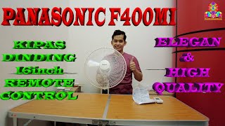 UNBOXING / REVIEW KIPAS ANGIN DINDING ATAU WALL FAN PANASONIC F400MI REMOTE CONTROL 16in