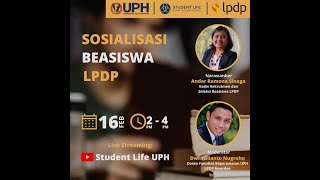 Sosialisasi Beasiswa LPDP - Universitas Pelita Harapan