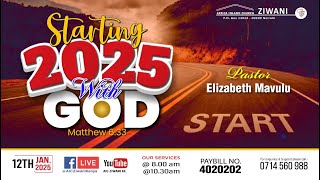 STARTING 2025 WITH GOD. (MATTHEW 6:33)