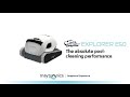 Maytronics Dolphin Explorer E50 robotic pool cleaner top features