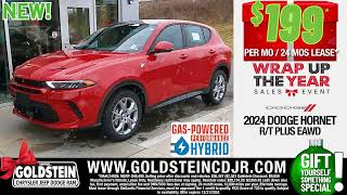 Lease $199 per mo / 24 mos - New 2024 Dodge Hornet R/T Plus Hybrid eAWD - OFFER EXPIRES 12/31/2024*