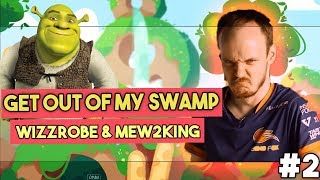 GET OUT OF MY SWAMP || Mew2king and Wizzy funny highlights