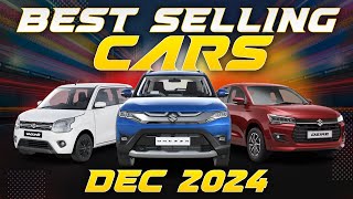 Top 25 Best-Selling Cars in India (December 2024) | Ertiga, Brezza, Creta, Punch, WagonR