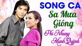 MẠNH QUỲNH PHI NHUNG SONG CA BOLERO - SA MƯA GIÔNG - SONG CA TRỮ TÌNH QUÊ HƯƠNG HAY NHẤT 2018