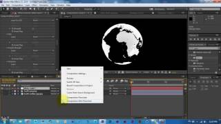 After Effects Tutorial | 3D Earth Particles Using Trapcode Form