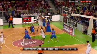 Union Olimpija : CSKA Moscow     81 - 72 (Highlights 15.12.2010)