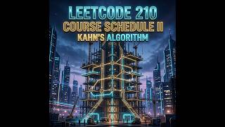 LeetCode 210: Course Schedule II in less than 5 minutes | Kahn's Algorithm (Topological Sort)