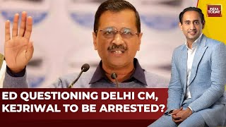 NewsTrack With Rahul Kanwal: Arvind Kejriwal Questioned By ED | Kejriwal's Phone Confiscated By ED