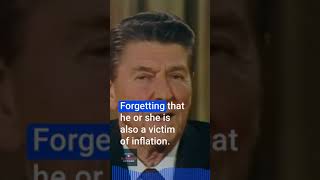 Ronald Reagan explains INFLATION