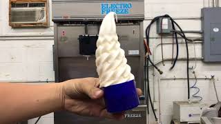 Mix test: Electro Freeze 30t-RMT-232 3ph water soft serve machine C2S-1123