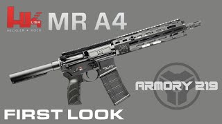 HK MR556 A4 pistol first look