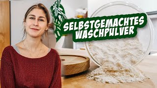 DIY Waschpulver selber machen,  Waschmittel ganz einfach und super schnell