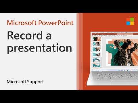 How to record a slide show in PowerPoint  Microsoft