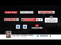 Youtube Subscribe Pack After Effects Templates