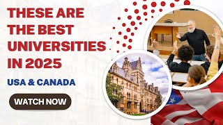 World University Rankings - USA Canada 2025