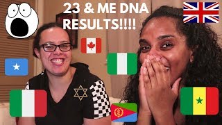 WOW SHOCKING 23 \u0026 Me DNA RESULTS!!!