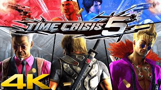 ⭐ TIME CRISIS 5 | 4K/60ᶠᵖˢ | ARCADE #walkthrough #playthrough #longplay