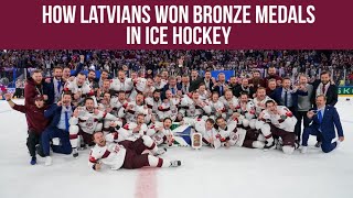 How Latvians Won Bronze Medals In Ice Hockey (WITH ENG SUBTITLES)