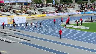 【Para Athletics】T35-36 men 100m heat1/2 : 2019 HandiSport Open Paris