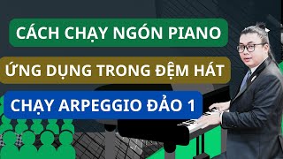 #3 Cách CHạy Ngón Piano -Chạy Arpeggio Đảo 1 Trong Đệm Hát Cực Hay