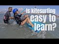 Is Kitesurfing Easier Than What You Think? Actual riders during their first kitesurfing lessons.