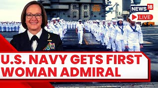 Joe Biden Chooses Admiral Lisa Franchetti As First Woman To Be Lead US Navy | US News LIVE | News18