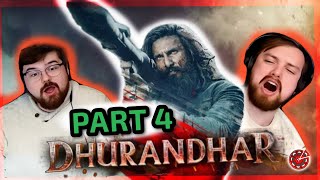 Foreigners REACT to Dhurandhar | Part 4/4 | Ranveer Singh | Akshaye Khanna