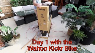 Wahoo Kickr Bike Arrives | Day 1 Lockdown Training