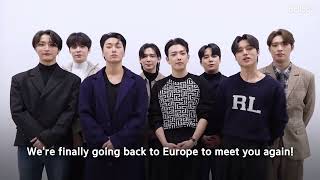 [ENG] ATEEZ's Special message for European ATINY 💌 | hello82official