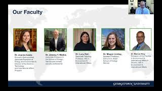 Georgetown University's M.S. in Environment \u0026 International Affairs Program Info Session