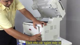 [ Bơm, nạp mực ] Refill toner and replace chips oki B412 /B432 / B512 / MB472 / MB492