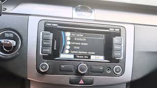 Updating VW RNS 315 firmware from 0007 or 0010 to 0011