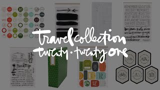 2021 Travel Collection Preview | Travel Scrapbook Supplies