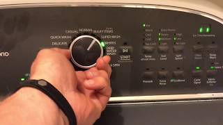 Whirlpool Cabrio F8 E1 error code fix Diagnostic