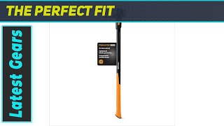 Fiskars IsoCore 8lb. Wood Splitting Maul - Best Splitting Axe for Tall Users