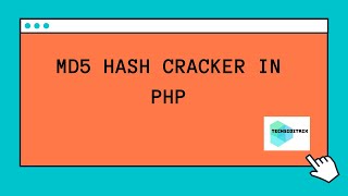 MD5 hash cracker in PHP | Full tutorial | Full project in php