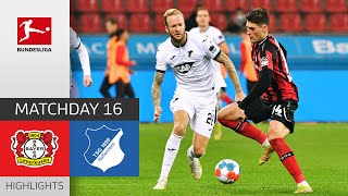 Bayer 04 Leverkusen - TSG Hoffenheim 2-2 | Highlights | Matchday 16 – Bundesliga 2021/22