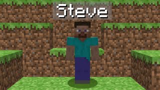 History of Minecraft's Steve... in 40 seconds