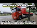 REAL TRAVEL VIDEO VLOG OF INDONESIA TRAILER TRUCK DRIVER