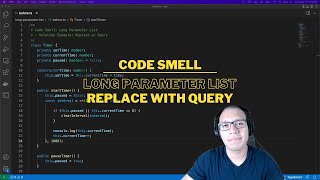 Long Parameter List - Replace with Query
