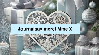 UNBOXING @journalsay cadeaux de Mme X Merci Merci Merci