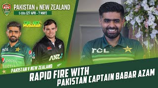 Rapid Fire With Pakistan Captain Babar Azam 🏏🔥 | PCB | M2B2T