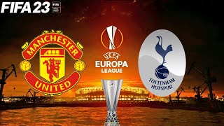 FIFA 23 | Manchester United vs Tottenham Hotspur - UEFA Europa League Final - PS5 Full Gameplay