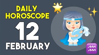 Aquarius horoscope today - February 12, 2026