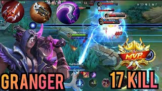 GRANGER GAMEPLAY 17 KILL EASY WIN | MLBB #mlbb #supportme #granger #grangergameplay