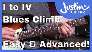 You need to know the The I to IV Blues Climb (extended mix!)