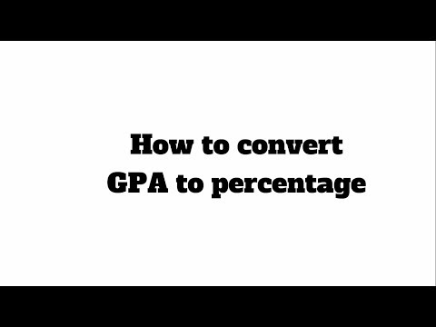 How to Convert GPA/CGPA into Percentage | HD How to Convert GPA/CGPA into Percentage | HD