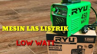 UNBOXING/Review Mesin Las Listrik Ryu 450 watt